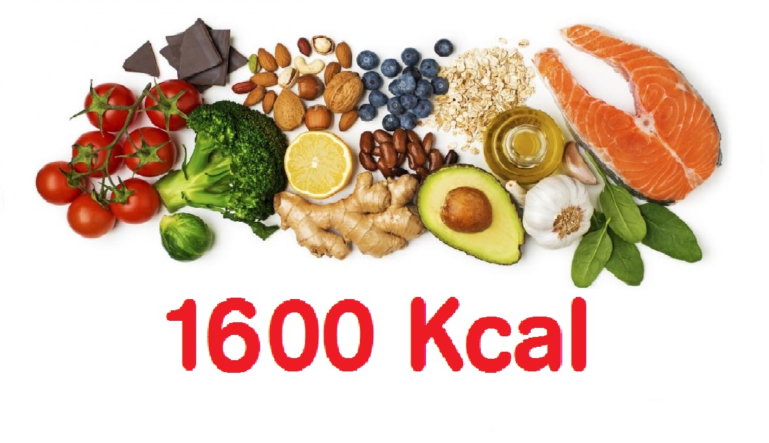 Dieta de las 1600 Calorías ¡Mantén tu peso comiendo!